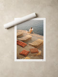 Egypt Travel Fine Art Print — Nile River Terrace | Analog Photography | Egypt Wall Art
