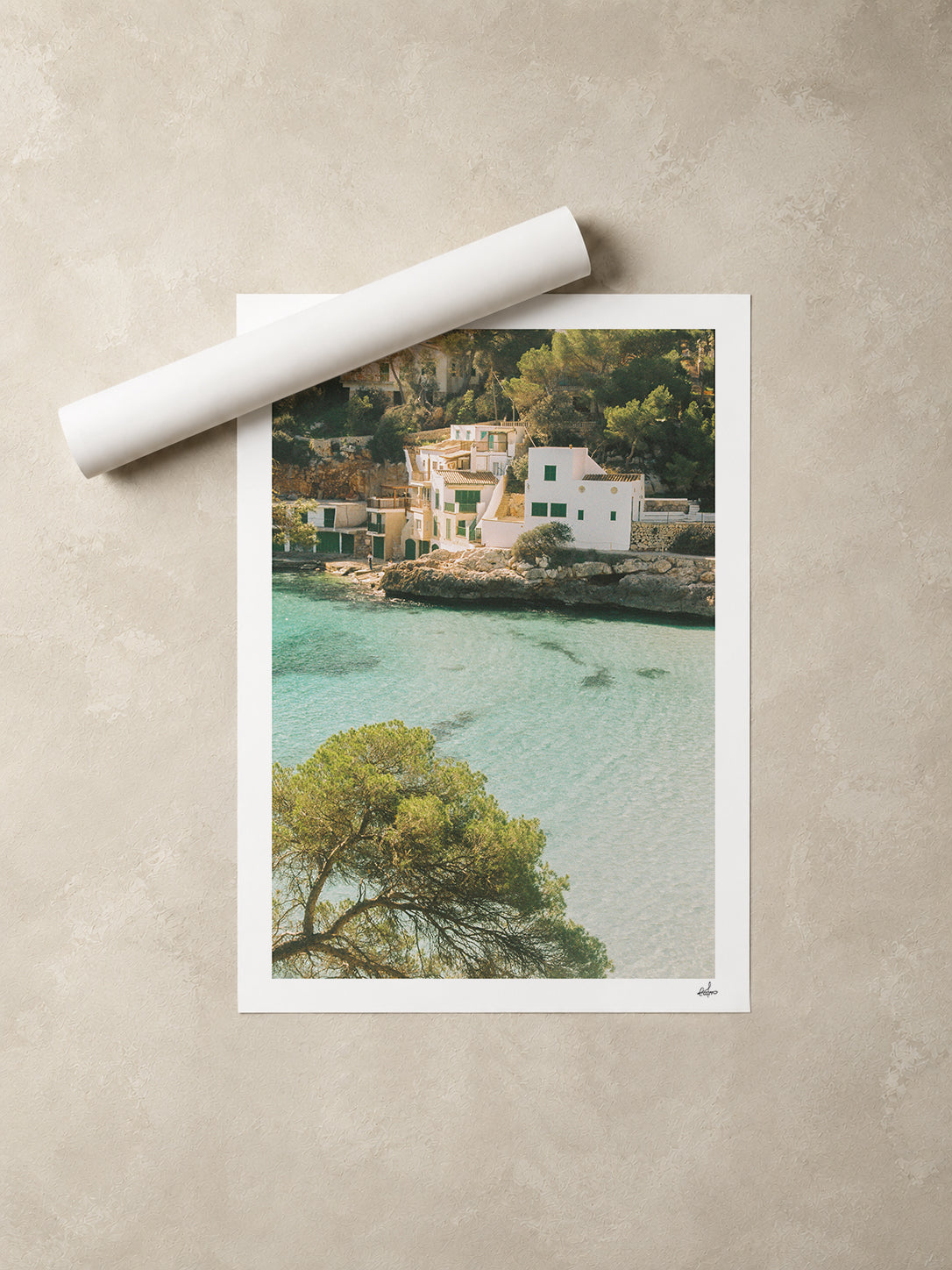 Mallorca Fine Art Print - Cala Santanyí Cove | Analog Film Photography | Balearic Wall Art