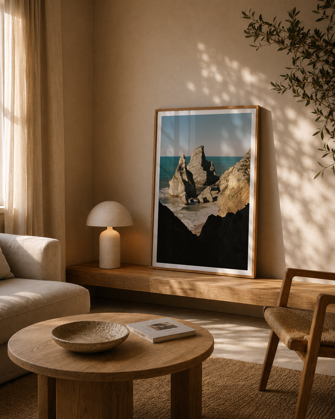 Portugal Fine Art Print - Praia da Ursa | Analog Film Photography | Sintra Wall Art