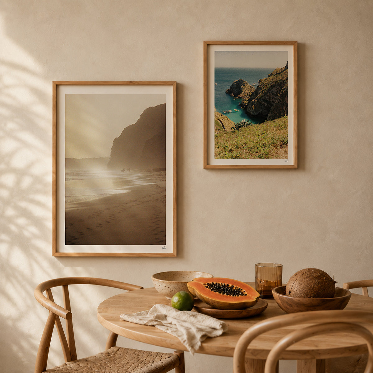 Portugal Fine Art Print - Lagos Morning Mist | Analog Film Photography | Algarve Wall Art