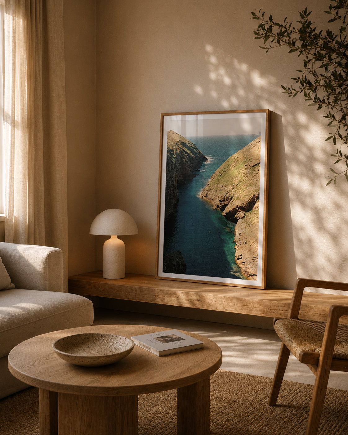 Portugal Fine Art Print - Ilha da Berlenga Inlet | Analog Film Photography | Silver Coast Wall Art