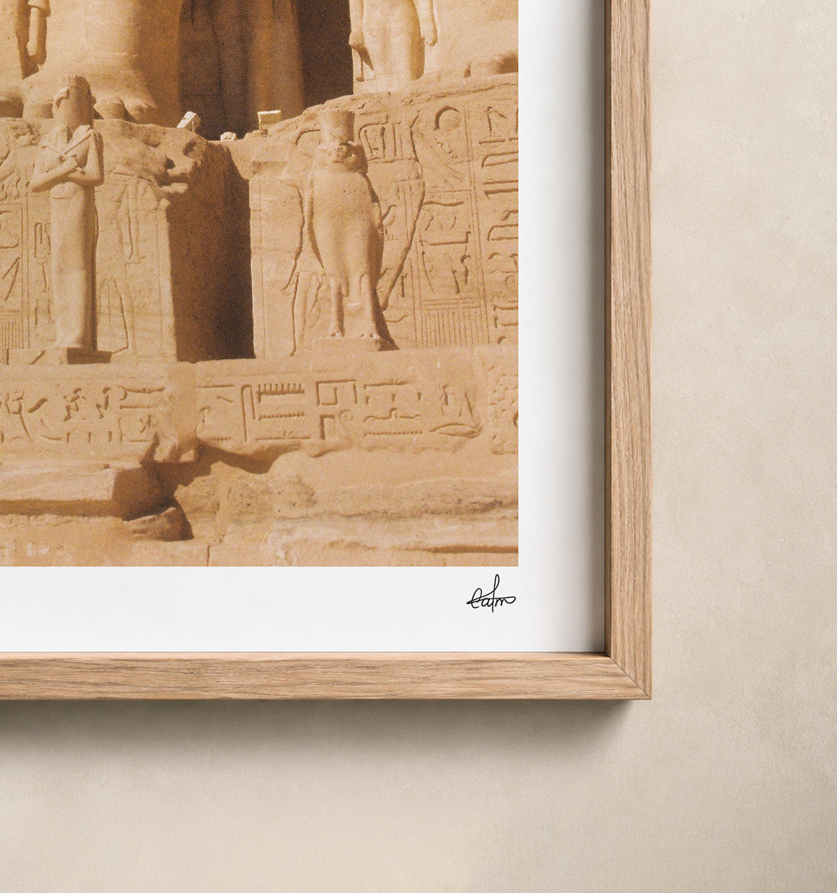 Egypt Travel Fine Art Print — Abu Simbel Temple | Analog Film Photography | Ancient Egypt Wall Art