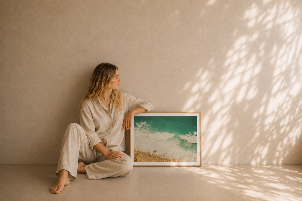 Portugal Fine Art Print - Lagos Wave | Analog Film Photography | Algarve Wall Art