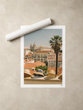 Portugal Fine Art Print - Lisboa Alfama Hats | Analog Film Photography | Lisbon Wall Art