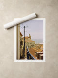 Portugal Fine Art Print - Lisboa Rooftops | Analog Film Photography | Lisbon Wall Art