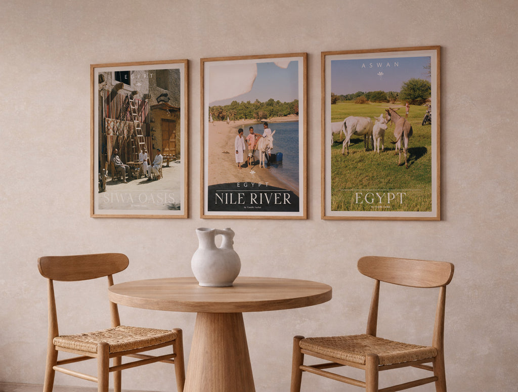 Egypt Travel Fine Art Print — Siwa Oasis Market | Analog Film Photography Poster | Egypt Wall Art
